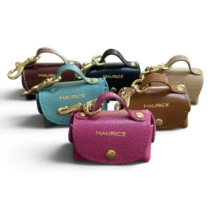 leather dog poop bag holder saiga tatarica